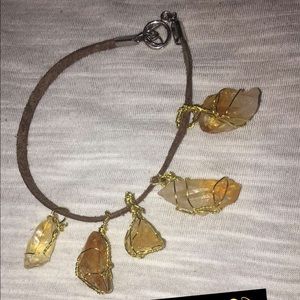 Handmade Crystals Made With Copper Wire.